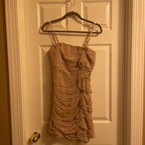 INC women’s cocktail dress in nude pink